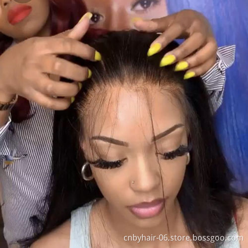 150% 180% density hd full lace human hair wigs for black women,wholesale brazilian virgin hair transparent lace front wig
